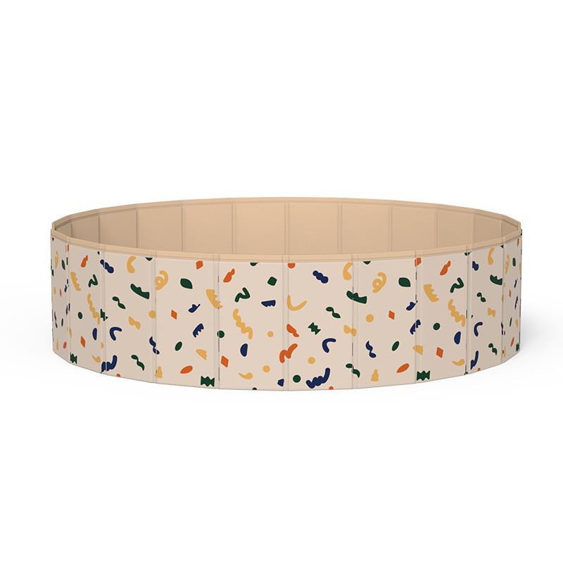 In-Stock Foldable Forest Green Inflatable Ball Pit: Indoor Toy Playpen for Boys and Girls