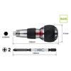 VESSEL Hazucell Ball Grip Impactor (With Hazucel Bit +2 X 100) 238HW-2