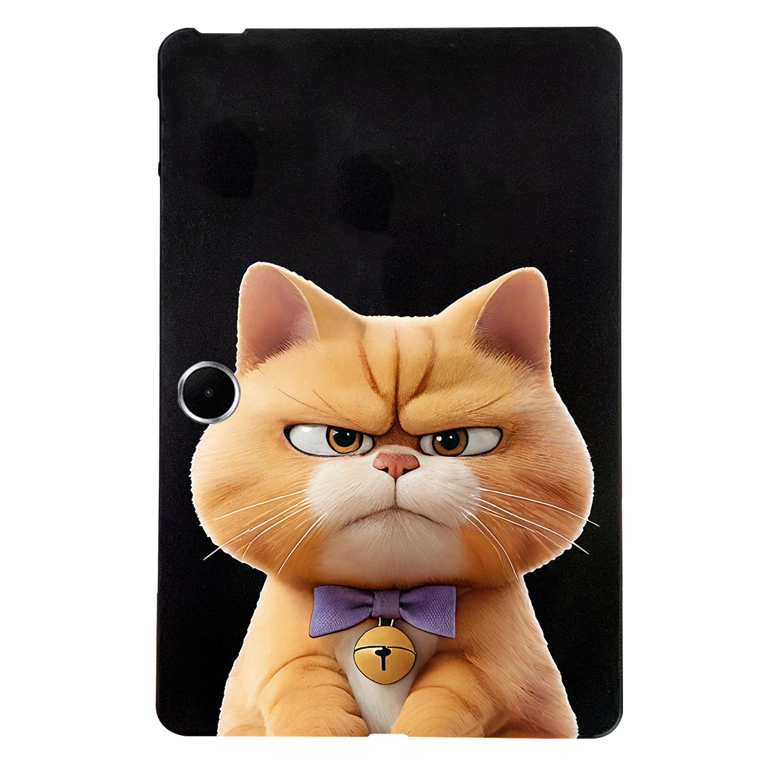 

Для Oppo Pad SE/OnePlus Pad Lite Чехол С Принтом Тонкий ТПУ Защитный Чехол для Планшета Garfield Cat