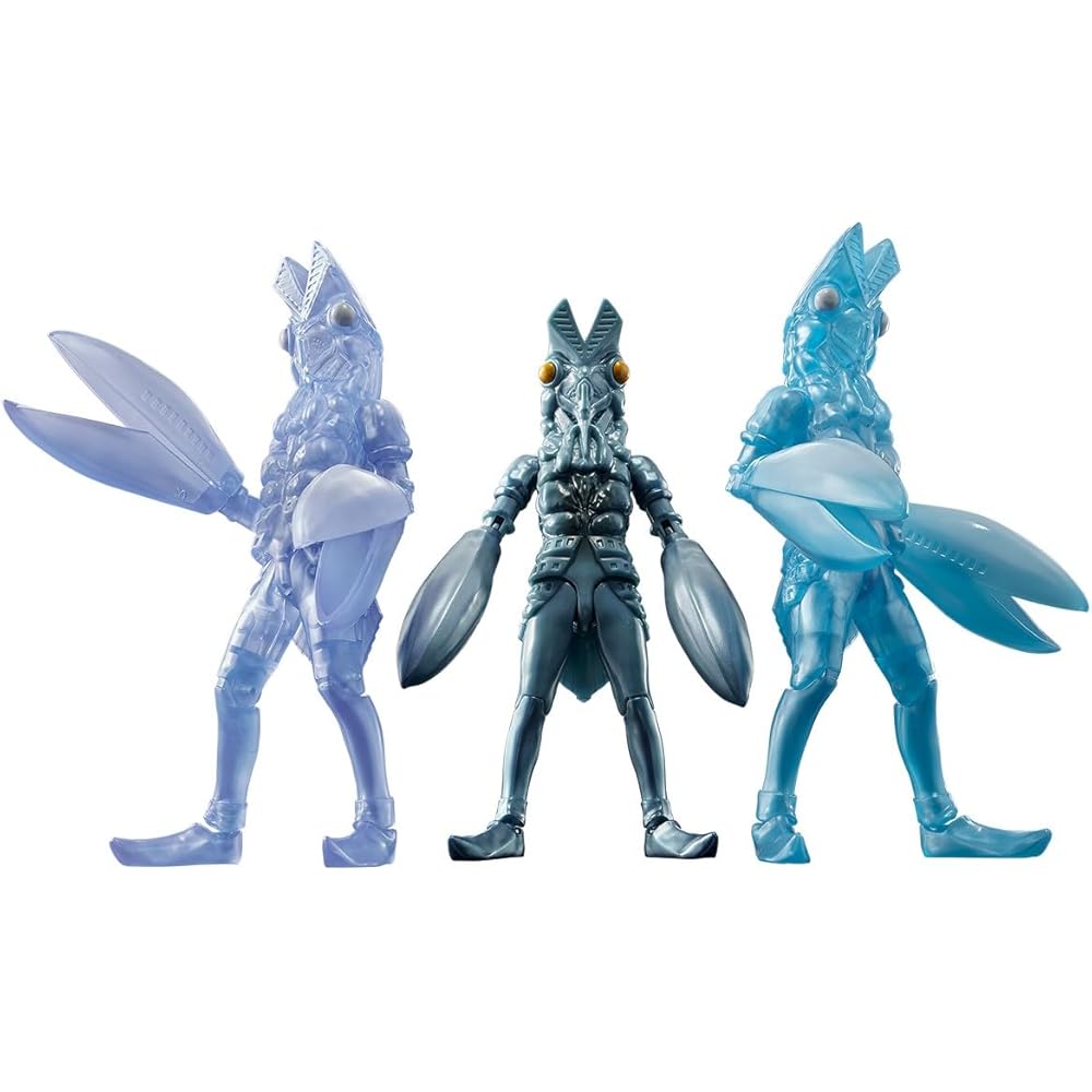 Bandai Ultra Action Figure Baltan Alien Color Set 3-Pack Collectible Toy