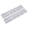 2 Sets EKG Calipers and EKG Ruler Combination Set Electrocardiogram Drafting Divider Measuring Tool 