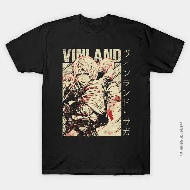 

Мужская футболка Vinland Saga футболка женские футболки унисекс хлопковые футболки топы хип-хоп Harajuku уличная одежда Camisas Hombre
