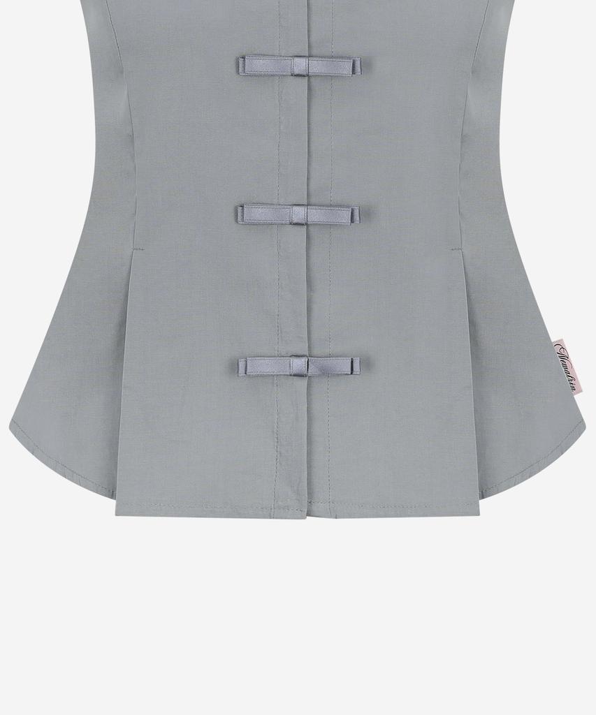 NEWALRIN Bebe Ribbon Frill Blouse(3Colors)
