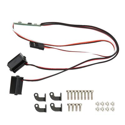RC Model LED Headlight Plastic Accessory for TRX4/SCX10 1/10 Crawler Overland Car