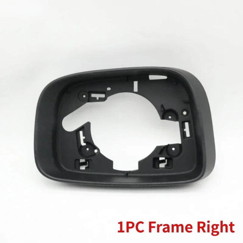 1 Pcs Car Wing Door Exterior Rearview Mirror Frame Heated Lens Side Cover Cap For Volvo XC60 2007-2013