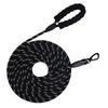 Pet Leash Heavy Duty Rope Leash for Medium And Large Dogs with Elastic Cushioning And Reflective Strips Extra Long Durable