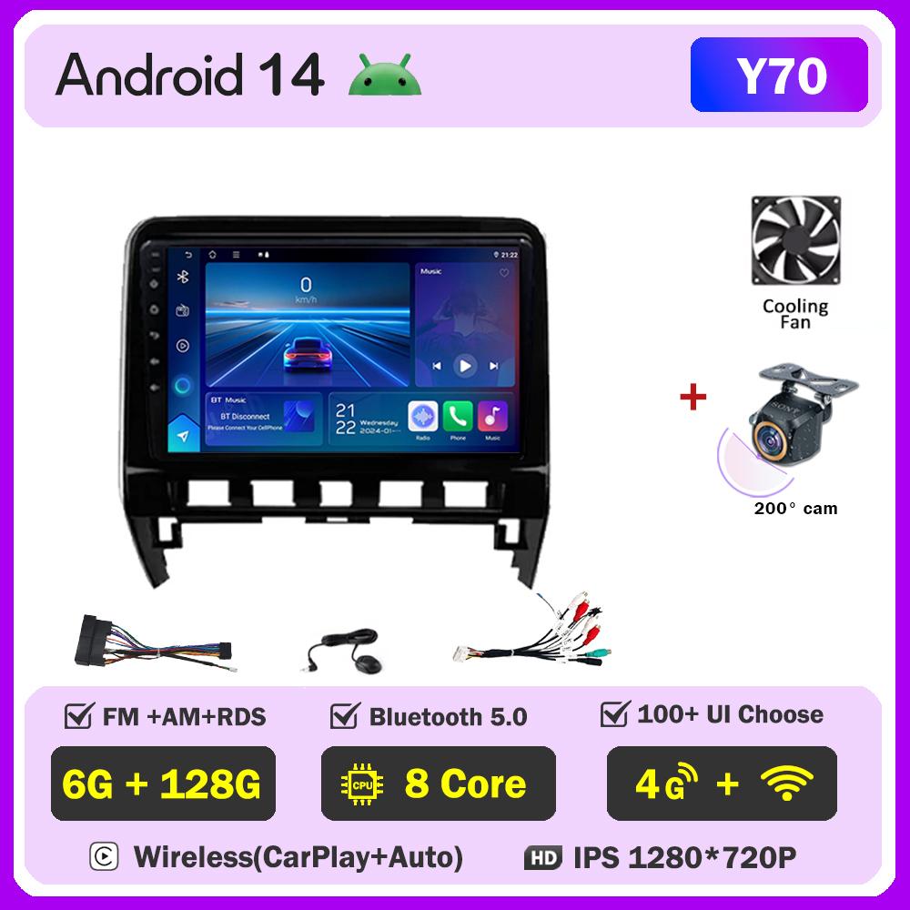For Nissan Serena 5 V C27 2016 - 2021 Car Radio Player Car Carplay Screen Autoradio Mirror Link Car Intelligent Systems 8 Core