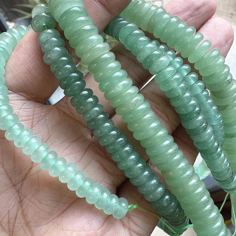 Dongling Agate Light-Colored Spacer Beads for Wenwan, Star Moon, and Bodhi Seed Bracelets - DIY Accessories