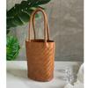 Hand Woven Bag Women Summer Beach Bag 2025 New Handbag Portable Tote Small Bag Bucket Bag