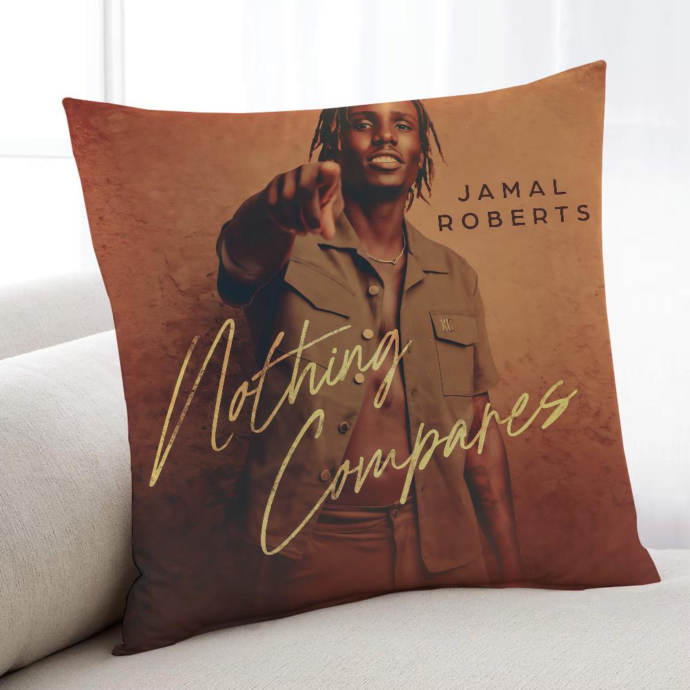 JJamal Roberts American Idol Champion cushion cover Home Bedding Sofa living Room pillowcase Simple Soft Skin Cushion Cover 30x30cm
