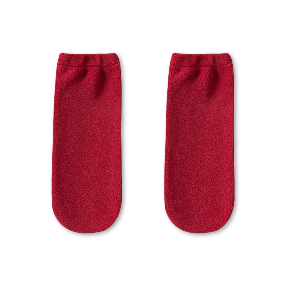 Thicken Foot Protection Loose Socks Warm Sleeping Socks Women Sweet Fleece Sleep Socks Puerpera