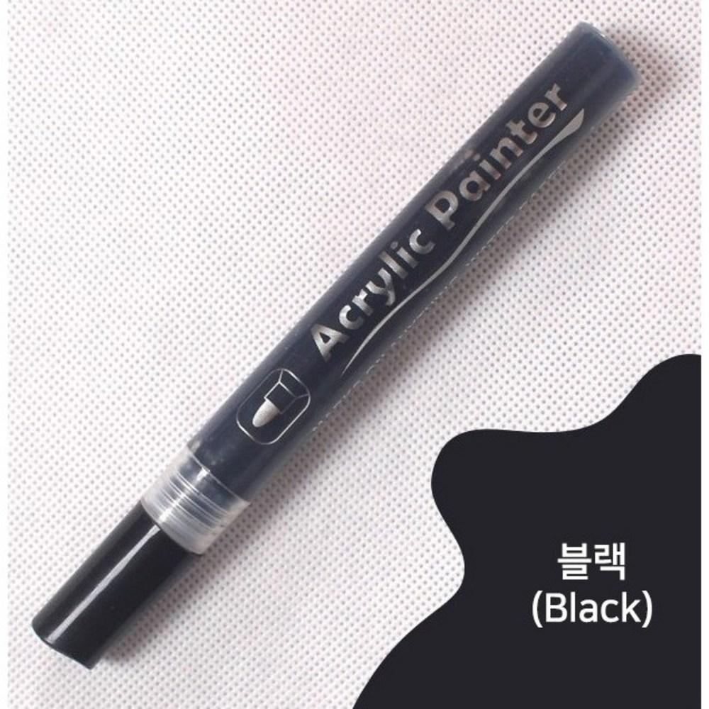 Body Acrylic Pencil Marker Pen Cosplay Water-soluble Pen Cosplay Supplies Body Graffiti Pen Painting, Black, 1 Piece
