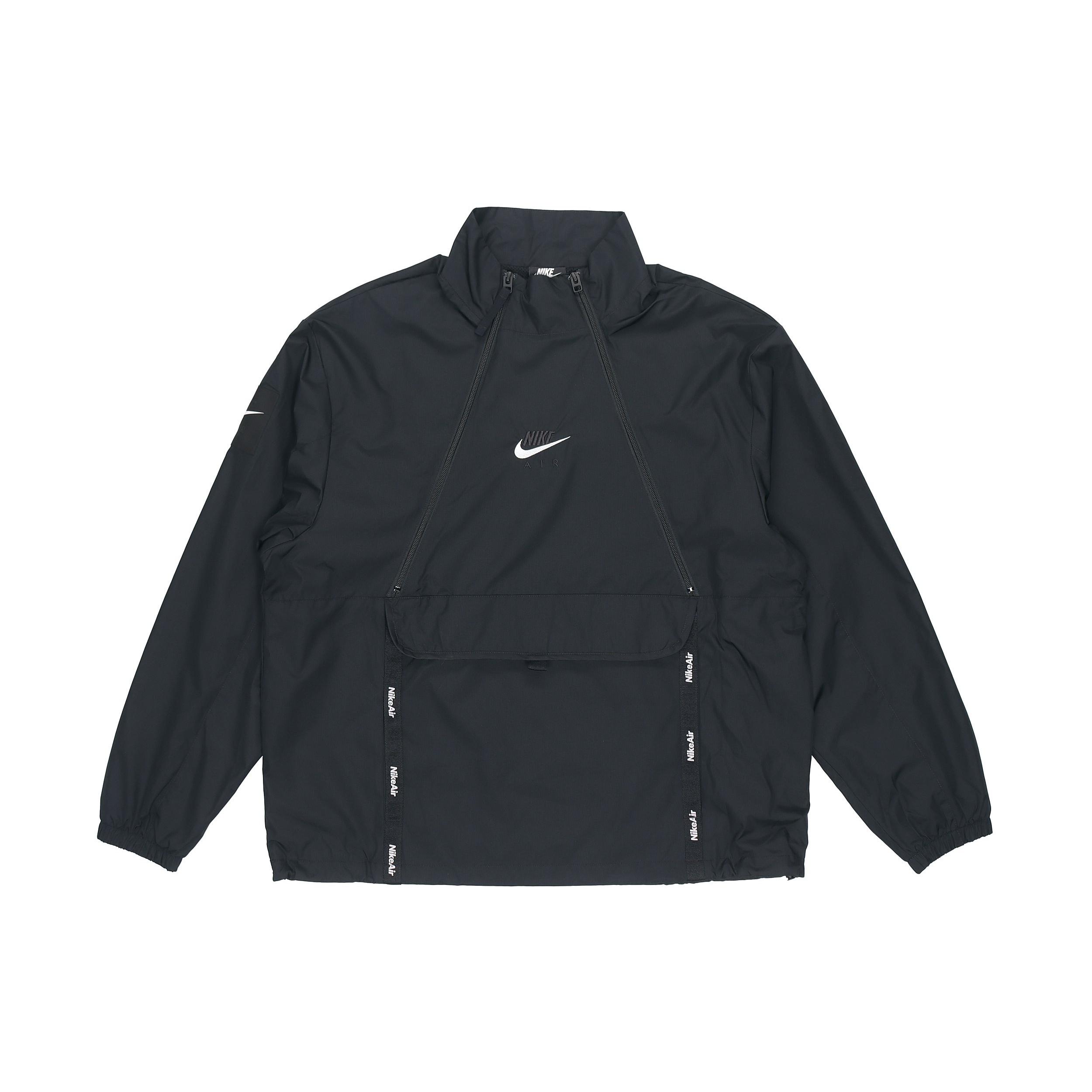 Nike Air Athleisure Casual Sports Jacket Black Men s CU4119-010 M