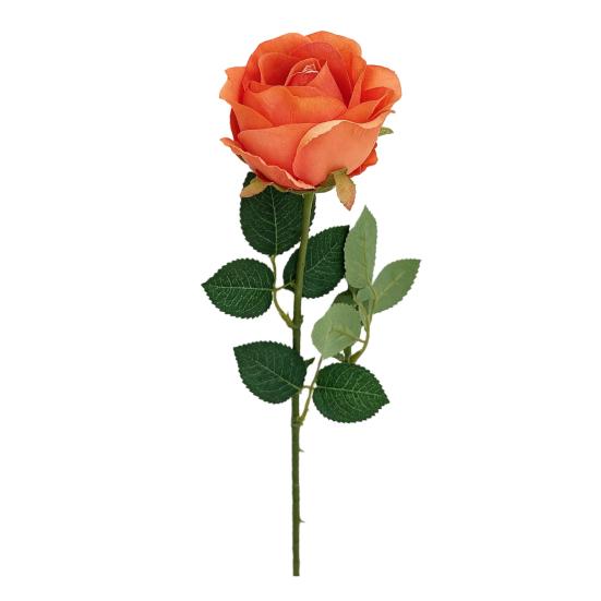 Artificial Rose Flower, Long Stem Fake Silk Roses for DIY Bridal Bouquet, Wedding Party Centerpiece, Home Table Decor