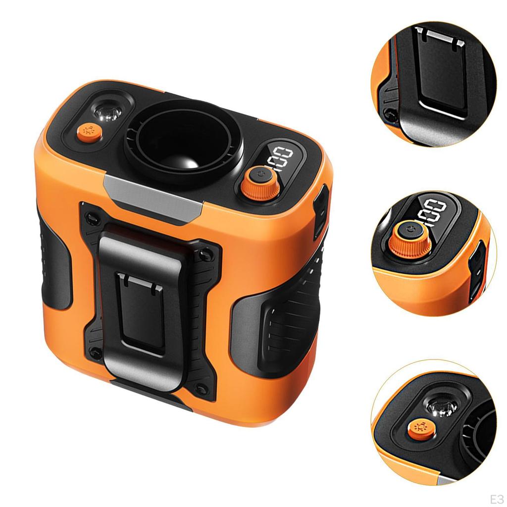 Portable Fan Air Conditioning 100 Adjustable USB Multifunction Handheld Mini Waist Clip On for