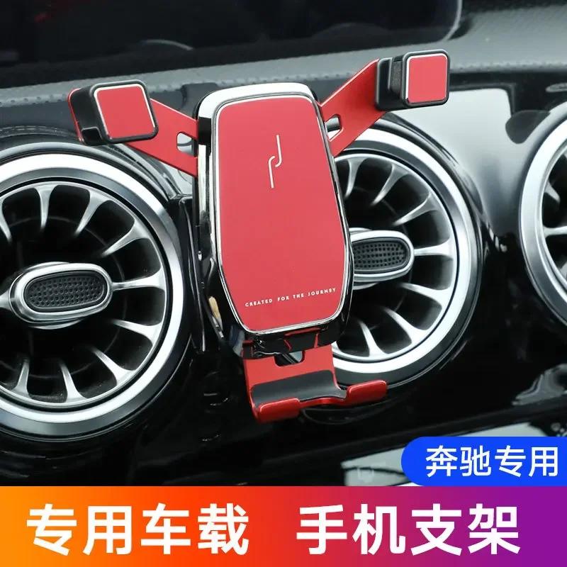 Per Mercedes Benz Classe A CLA W177 V177 C118 W118 2019 2020 Supporto per Telefono Cellulare per Auto Staffa per Bocchetta di Ventilazione Controllo Centrale Accessori