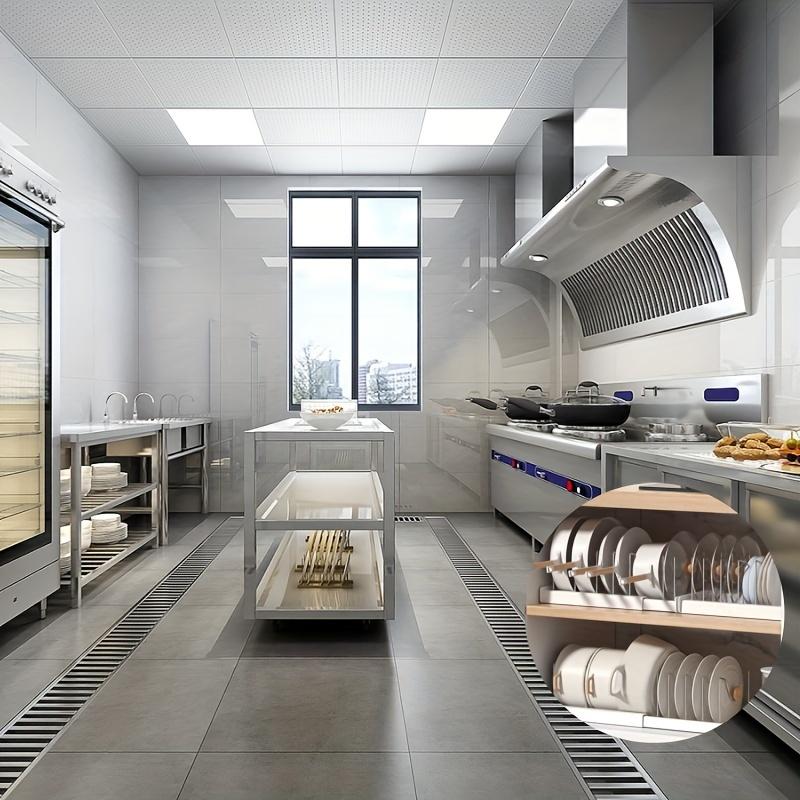 1pc Expandable Stainless Steel Pot Organizer Rack with Adjustable Dividers, Uncharged Multi-Purpose Kitchen Cabinet Cookware Storage for Pots and Pans