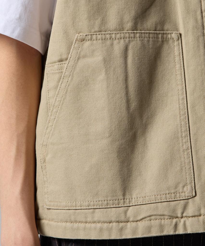Dickies Duck Canvas Vest Desert Sand