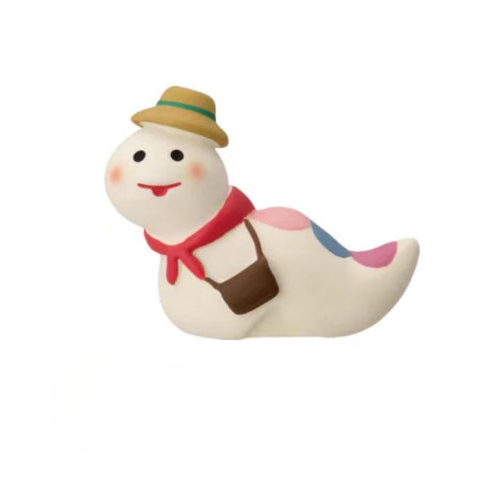 New Year Cat Mini Ornaments Lucky Cat Crafts Japanese Style Kawaii Snake Resin Figurine Creative Trendy Decorative Gifts 2025