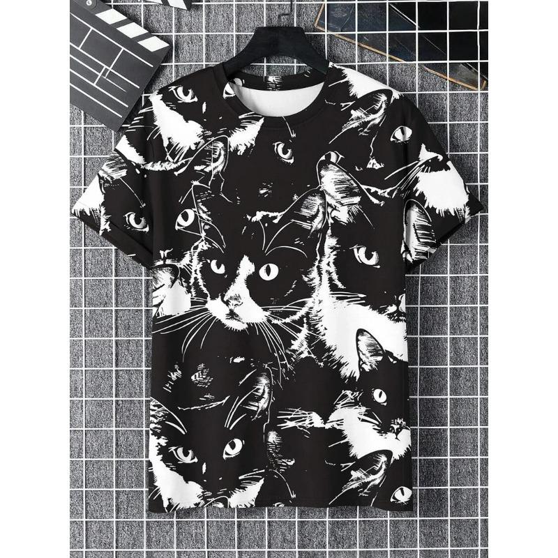 

Animal Funny Panda Kids Adult Printed T-shirt Summer Women s and Men s Casual Outdoor Girl and Boy Short Sleeve Tees Top Pullover 100