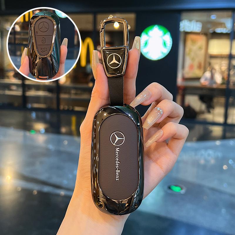 REE4 Car Remote Key Case Cover Shell Fob For Mercedes Benz A C E S G Class W177 W205 W213 X167 W222 CLA GLE GLB GLS AMG Maybach