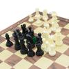 3-in-1 Foldable Wooden Chess, Checkers & Magnetic Game Set