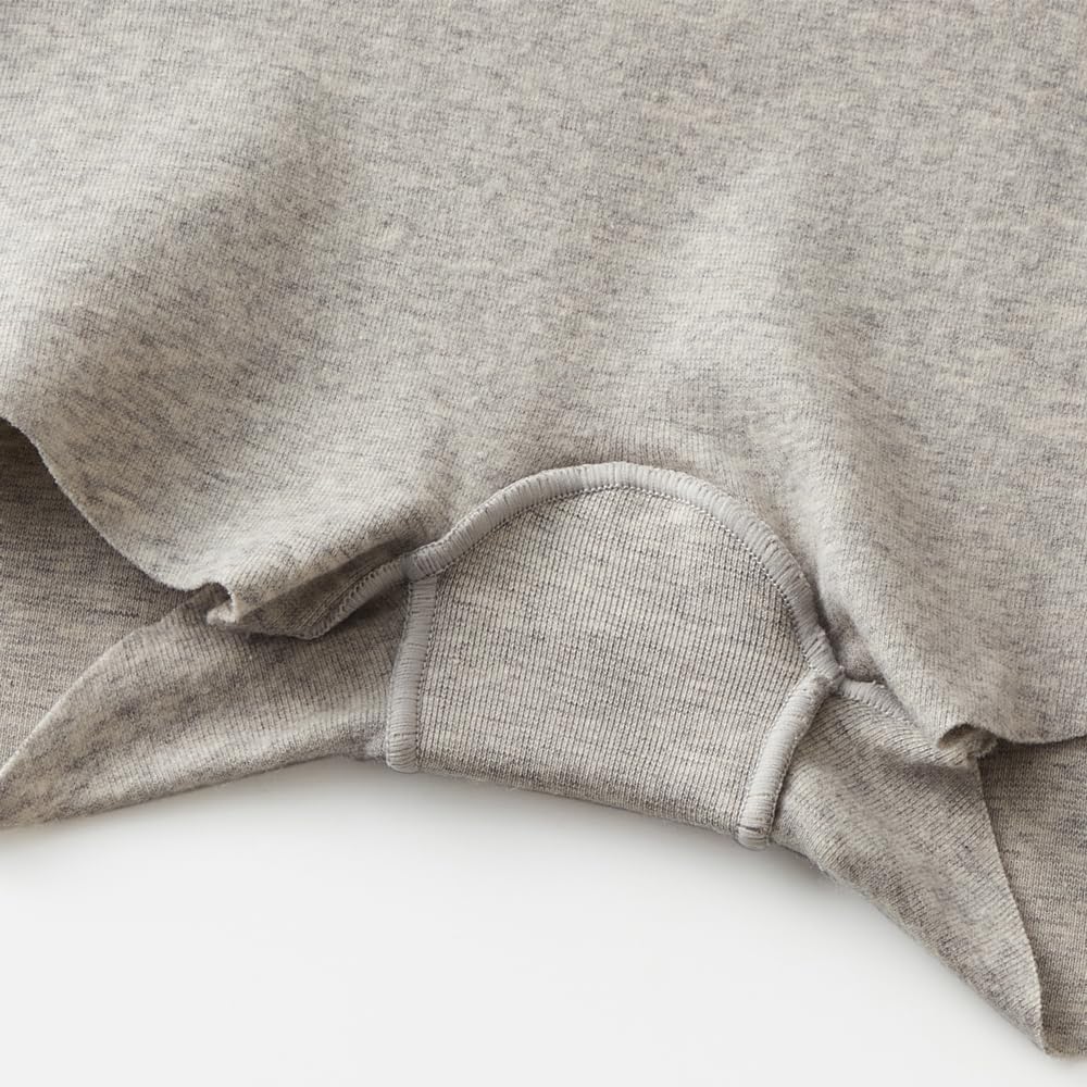 Gunze HOTMAGIC MH7868P Belly Wrap Cotton Fleece Warm Cold Gray Size L Women's Shorts, Blend, Lining, Moisture-Wicking, Heat-Generating, Innerwear,