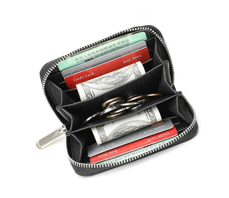 New Style Men's Mini Zipper Wallet and Coin Purse