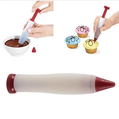 Silikon Lebensmittel Schreibstift Cookie Icing Piping Gebäck Düsen Küche Zubehör
