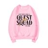 Basgiath War College Sweatshirt Fourth Wing Quest Squad Sweatshirt Men Women Sweatshirts Long Sleeve Vintage Pullover Streetwear