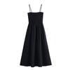 Fashion Style 2024 Summer New Arrival Women's Clothing Temperament Wild Splicing Sling Tube Top Dress 123165700