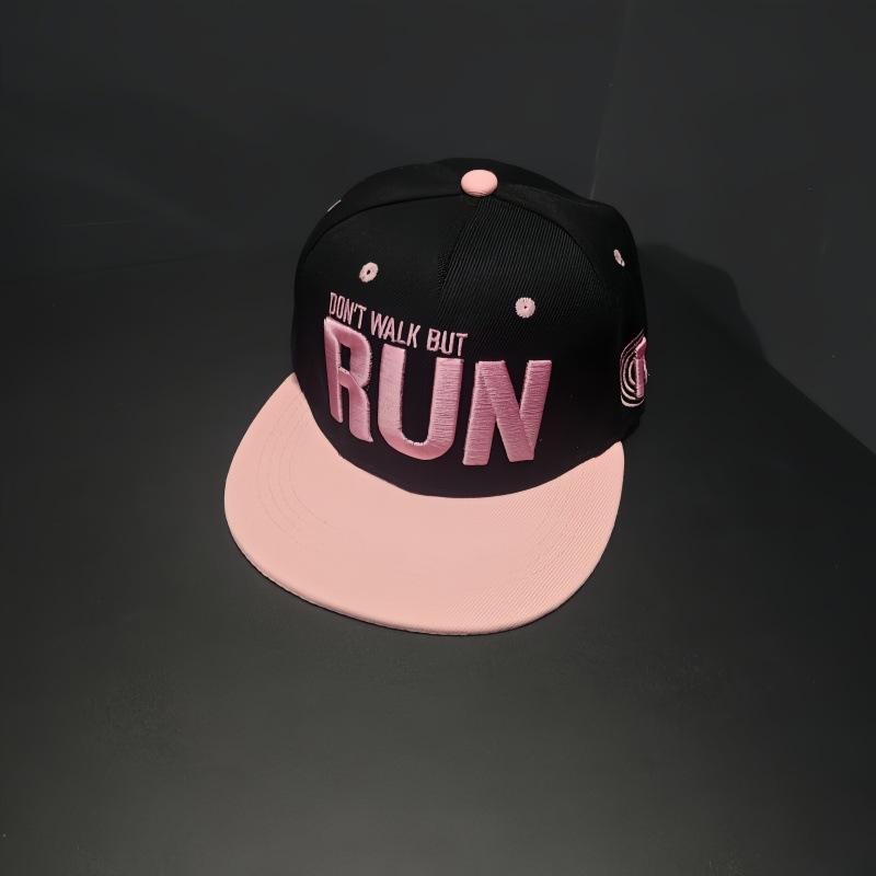 Hvězda trojrozměrná výšivka písmeno RUN baseballová čepice pánská a dámská sluneční clona síťovina osobnost hip hop klobouk