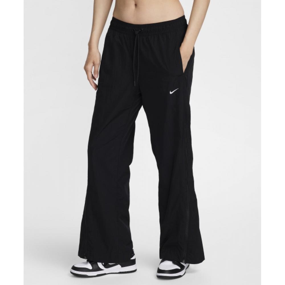 

NIKE Sportswear Collection брюки средней посадки с отталкивающей молнией W черный белый FV7545 010 XL