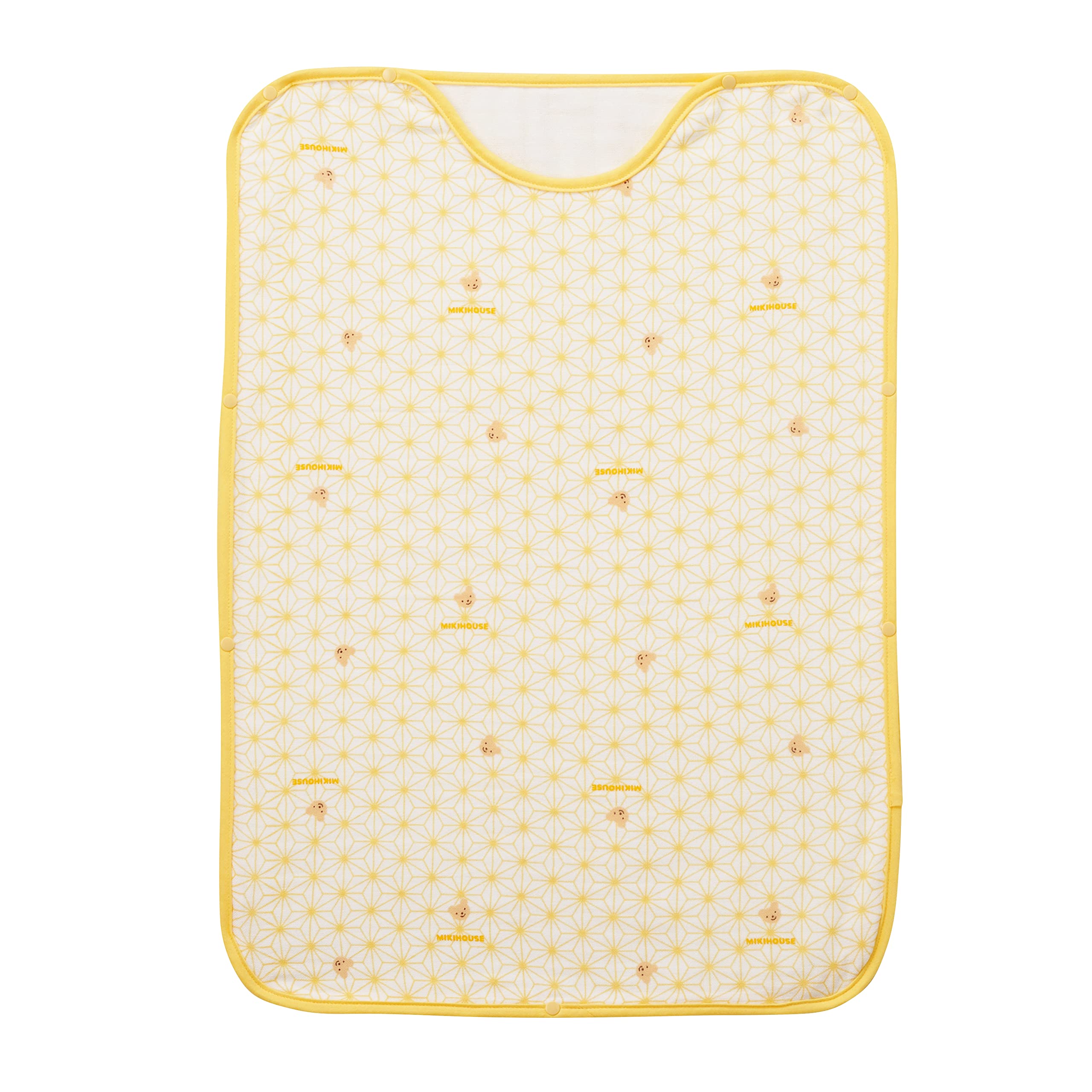 

Gauze Made in Prevents Colds While For Boys and Baby Yellow [Miki House] Sleeper, Triple-Weave Gauze, 100% Cotton, Japan, Sleeping, Girls, Babies,