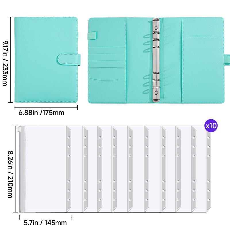 100-Tage Spar-Challenge Budgetplaner & A5 Planer Notizbuch