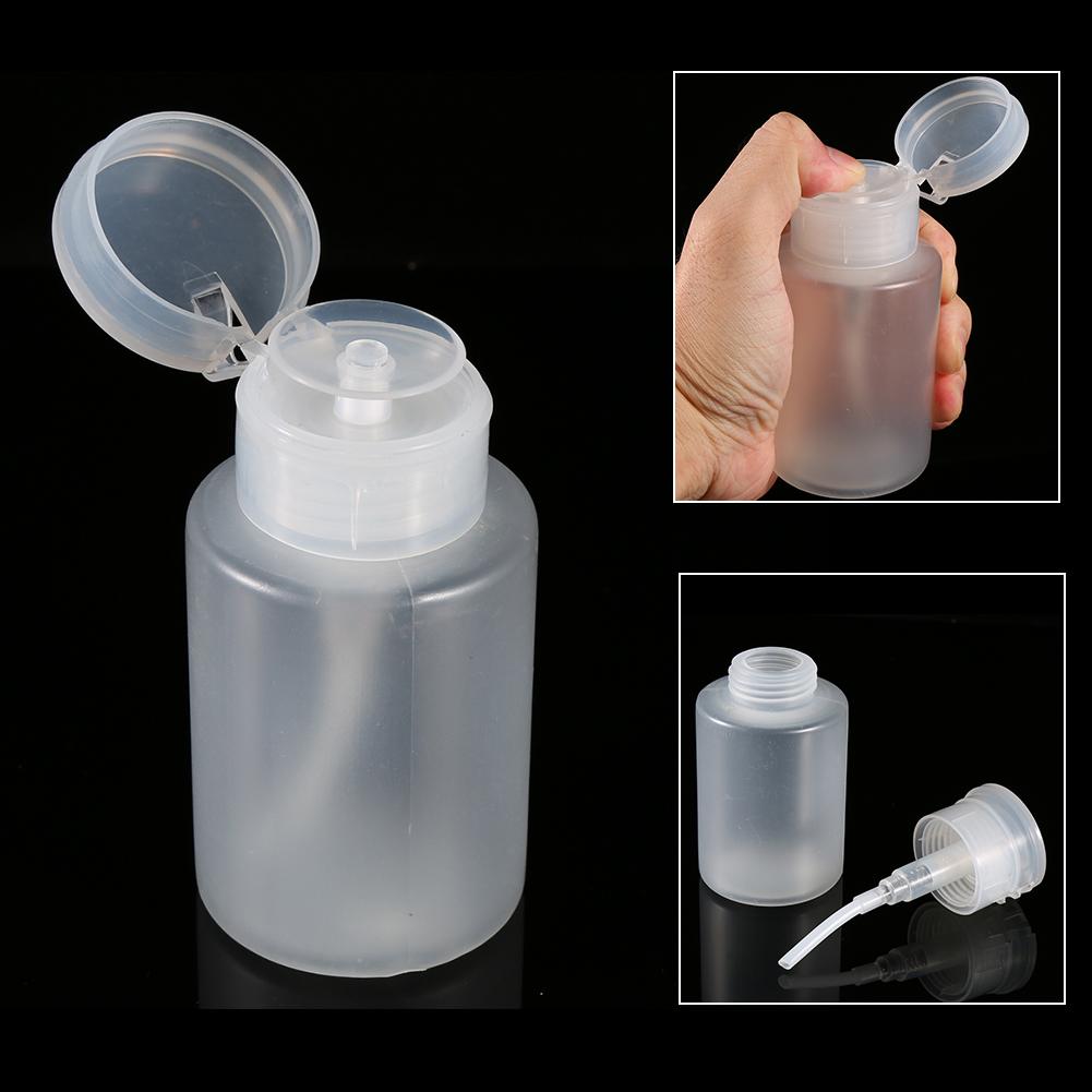 1 ks 150ML Módní Manikúra Prázdná Lahvička Pro Nail Art Odstraňovač Laku Pumpový Dávkovač