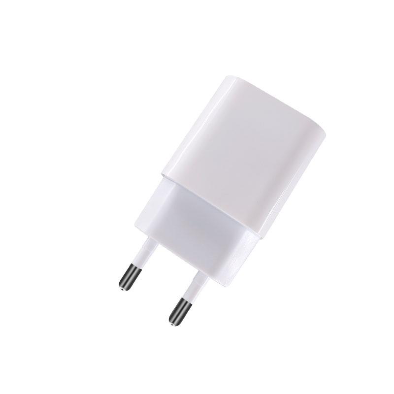 5V 1A EU Standard USB Charger with CE Certification - Fast Charging Earphones & Mobile Phone Adapter