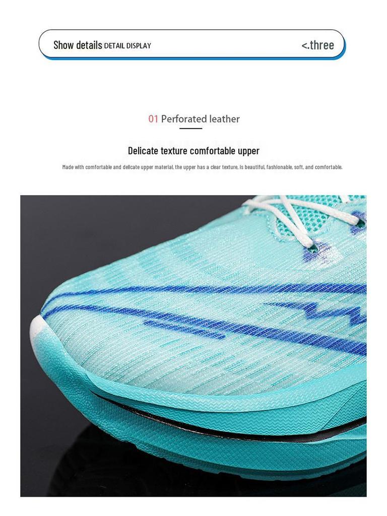 Red Hare 8 PRO: Ultra-light Soft Sole Running Shoes with Shock Absorption, Carbon Plate Rebound, and Rotating Buckle for Kids.