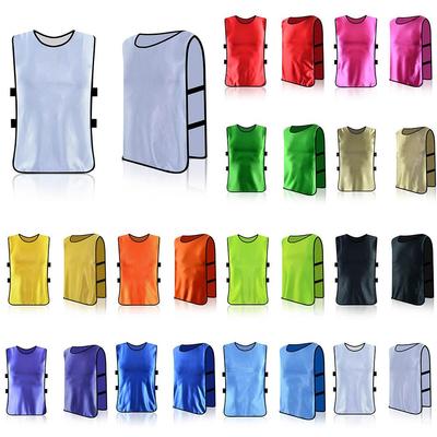 Gilet da calcio da allenamento 12 colori da basket ad asciugatura rapida