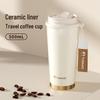 TOMIC Ceramic Lined Insulated Travel Mug