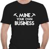 Casual T Shirts Funny Crypto Mining S Mine Your Own Business Ethereum Mining Bitcoin Funny T-Sh