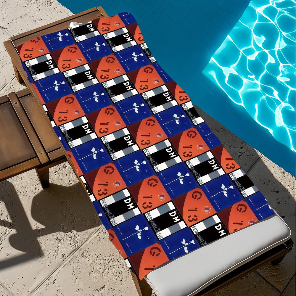 D-depeche singer M-mode Towel Large Quick-Drying Microfiber soft Beach Towel for Travel Fitness Sauna Bathing Camping