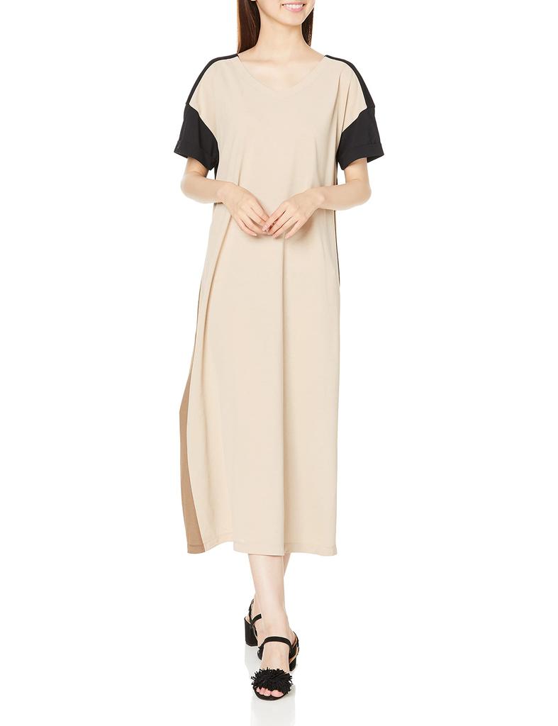 Grace Continental 2021AW 0321332079 Size 36 Loose-Cut Dress, Women's, Beige,