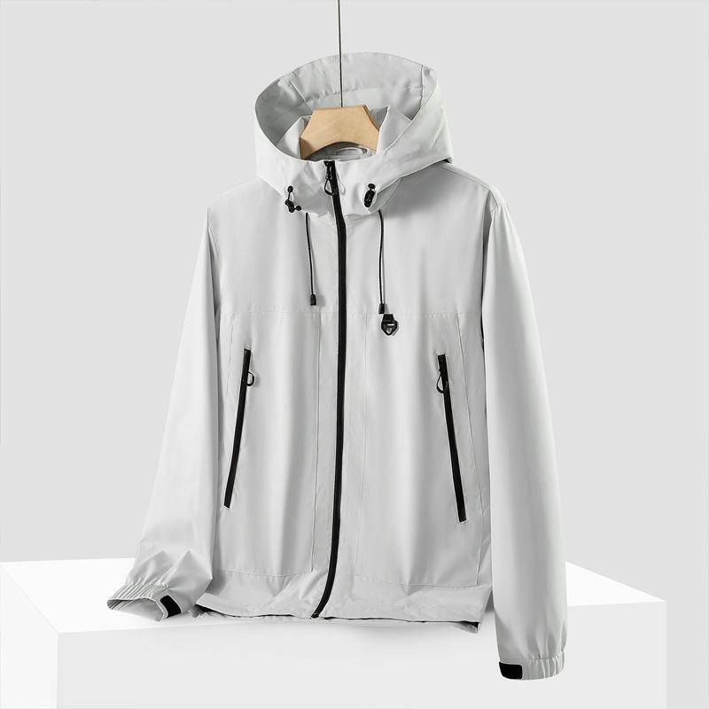 Spring and Autumn Jacket Couple Outdoor Mountain Sports Jacket Men's Windproof Single Layer Stormtrooper