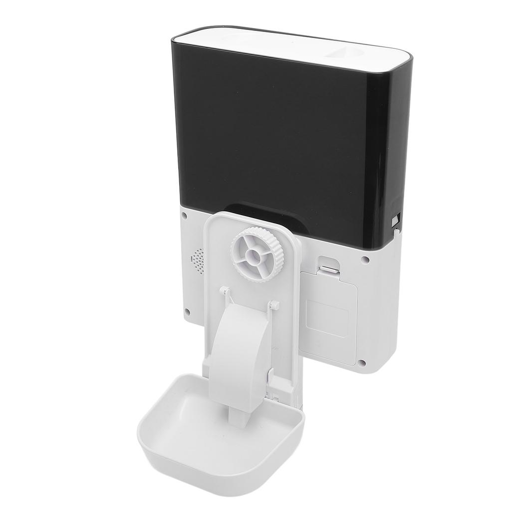 Distribuitor Automat de Hrana pentru Animale de Companie Suspendat, Hranire Programata, Detectare Inteligenta, Anti-Blocare, Hranitor Suspendat pentru Cusca, pentru Acasa