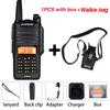 BAOFENG UV-9R Plus Walkie Talkie 10W 8000mAh IP67 Impermeabile Radio Bidirezionale Banda Doppia Radioamatori UV9R plus Interfono