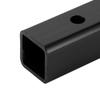 Black Receiver Extender 12in Towing Clearance Extender Hitch Mount Extension Sleeve  Trailer Towing