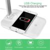 Foldable LED Table Lamp for USB Charging Touch Table Lamp Qi Wireless Phone