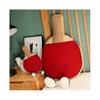 Cuscino a forma di racchetta da ping pong 30*15cm, Bambola di peluche, Regalo di compleanno per bambini, Cuscino per soggiorno e camera da letto
