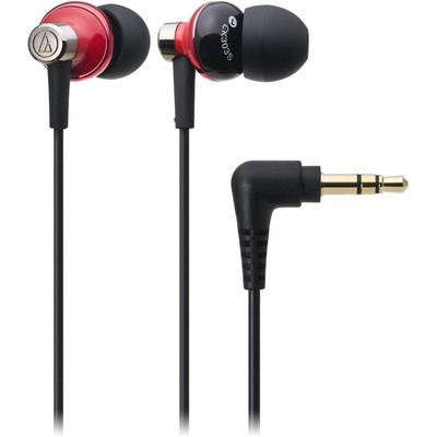 Audio Technica ATH CK303S RD Dynamischer In-Ear-Kopfhörer, rot